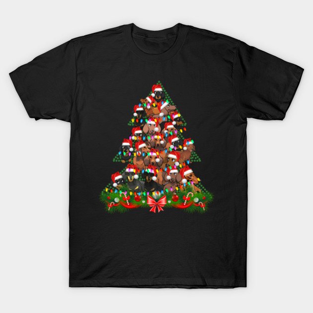 Dachshund Christmas Tree Gift